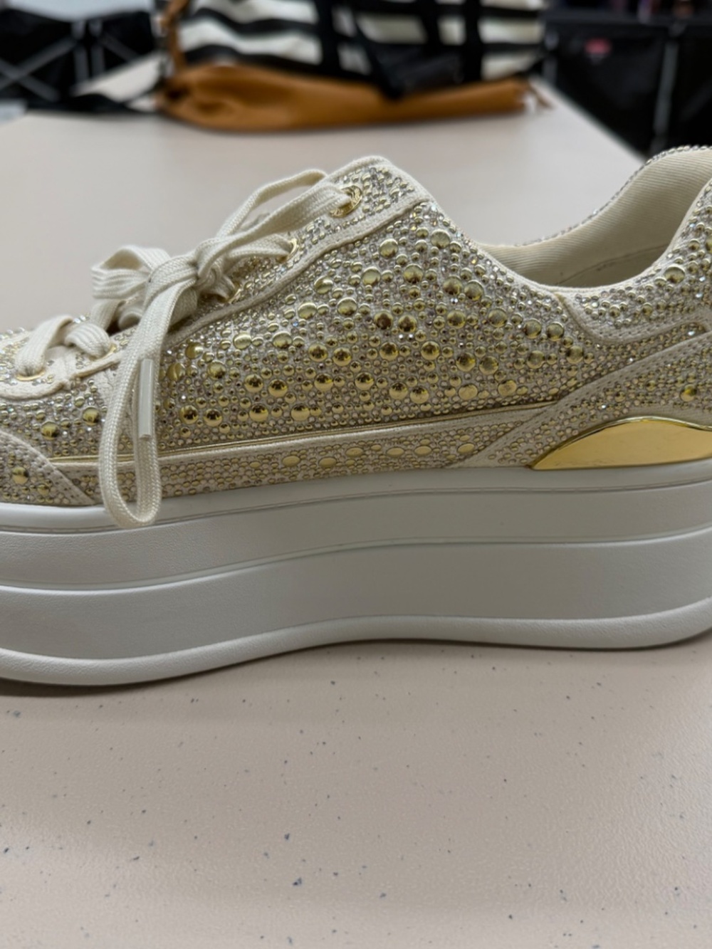 Michael Kors Women's Hayes Lace Up Sneakers - Picture 2 of 5